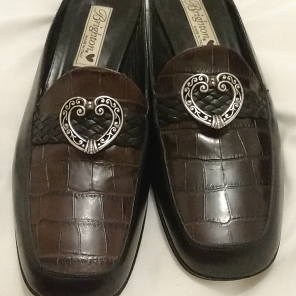 Brighton leather shoes, sz. 9 1/2. - Picture 9 of 12